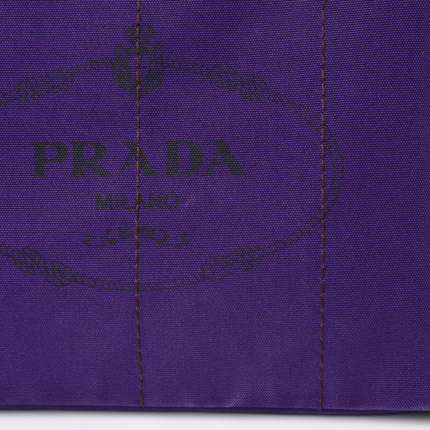Prada Canapa Logo Tote Viola 10 of 16