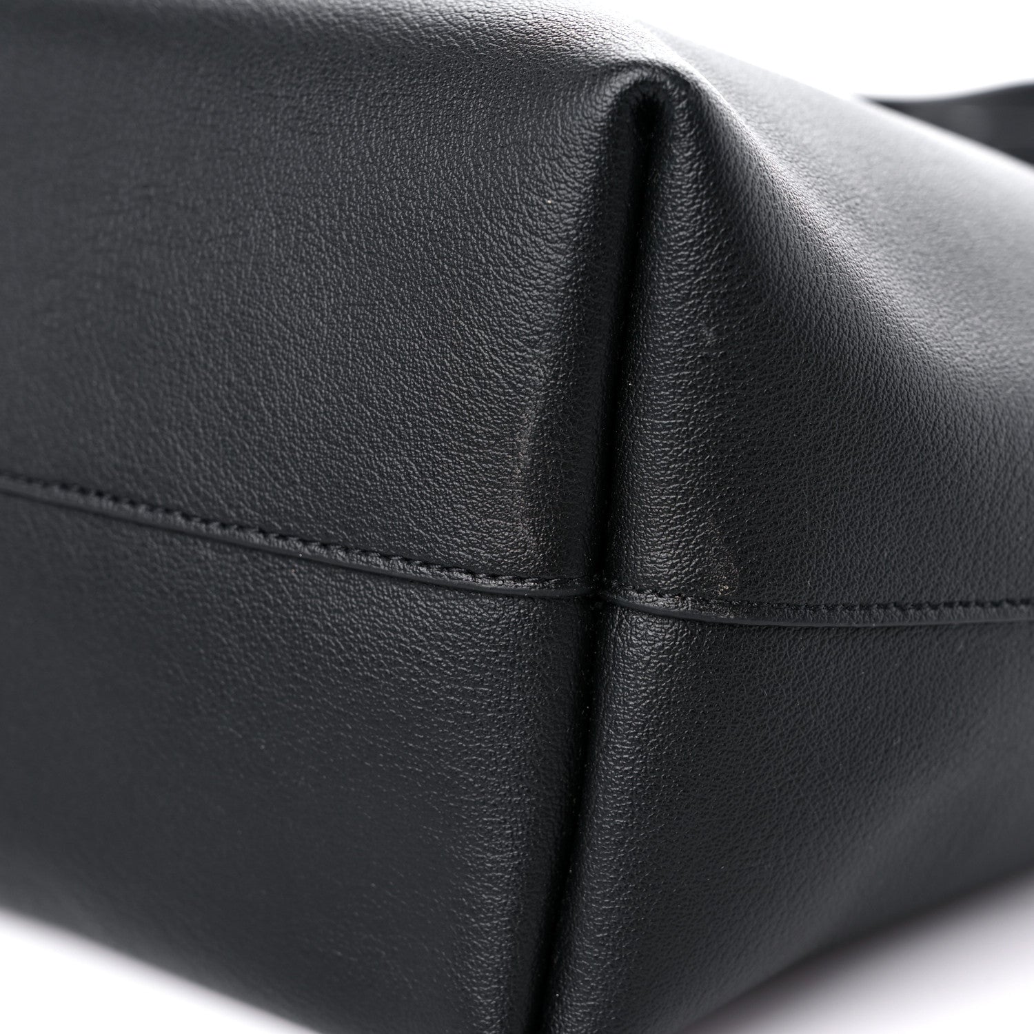 Saint Laurent Calfskin Large Shopping Tote Black 12 of 12