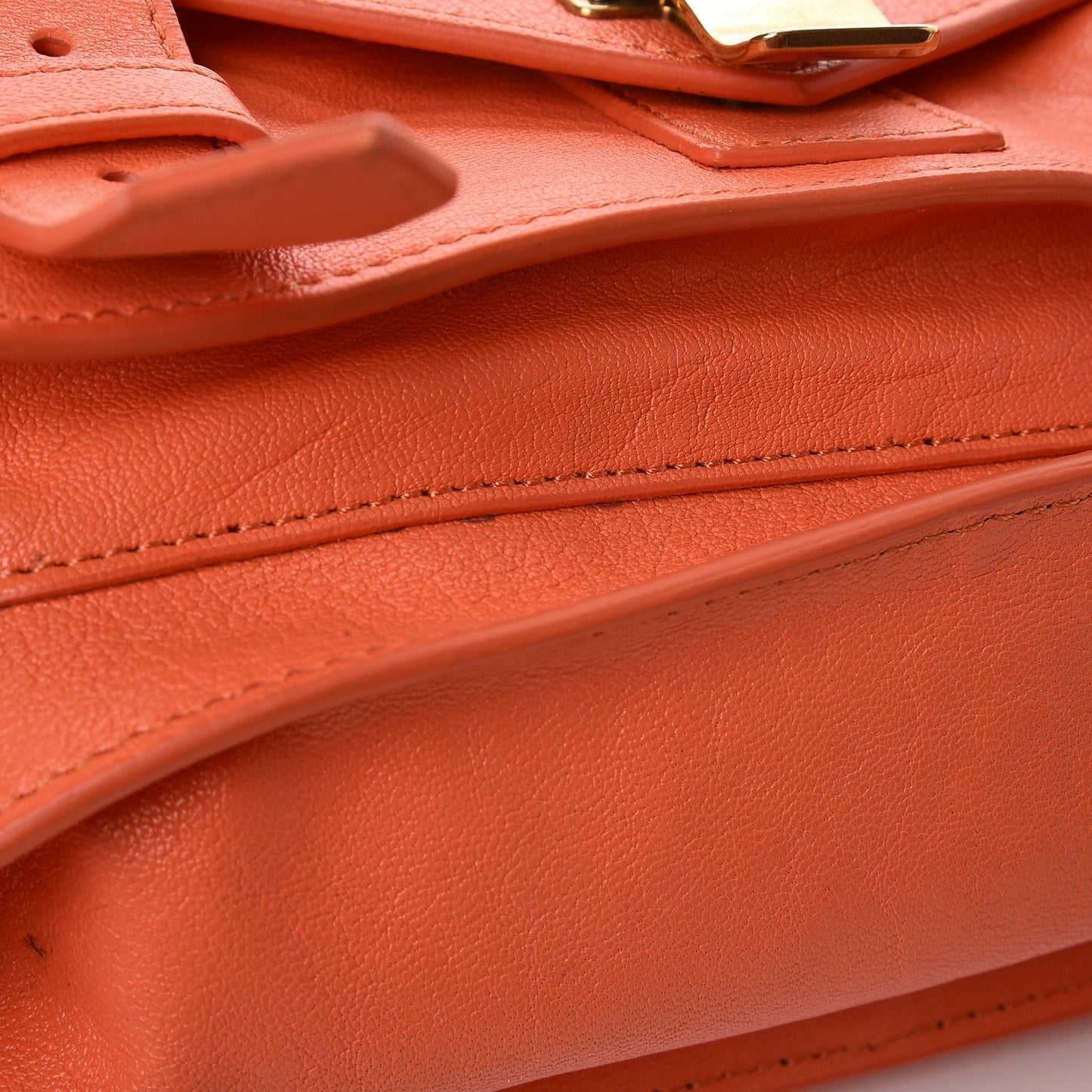 Lambskin Tiny PS1 Satchel Grapefruit
