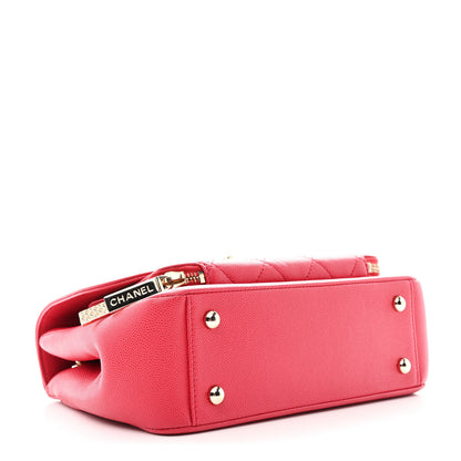 Chanel Caviar Quilted Medium Business Affinity Flap Red 4 of 10