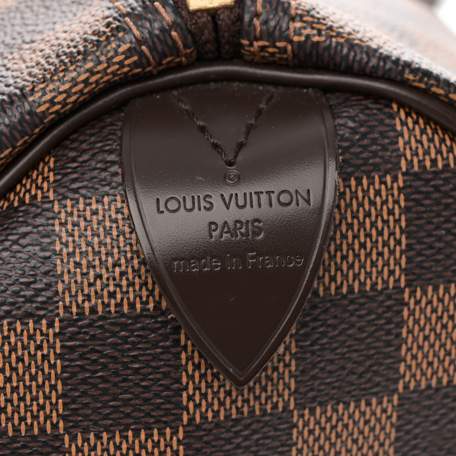 Louis Vuitton Damier Ebene Speedy 35 6 of 14