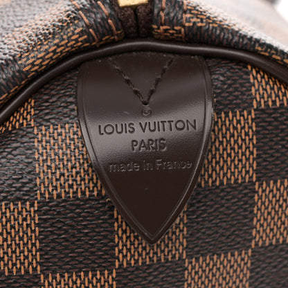 Louis Vuitton Damier Ebene Speedy 35 6 of 14