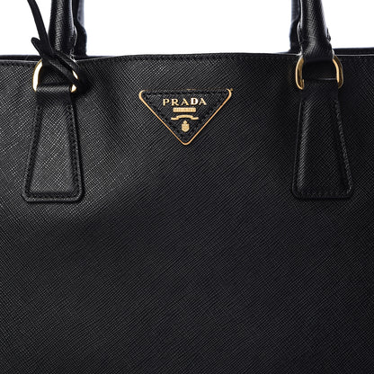Prada Saffiano Lux Large Tote Black 8 of 21