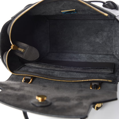 Celine Baby Grained Calfskin Micro Belt Bag Grey 6 of 14