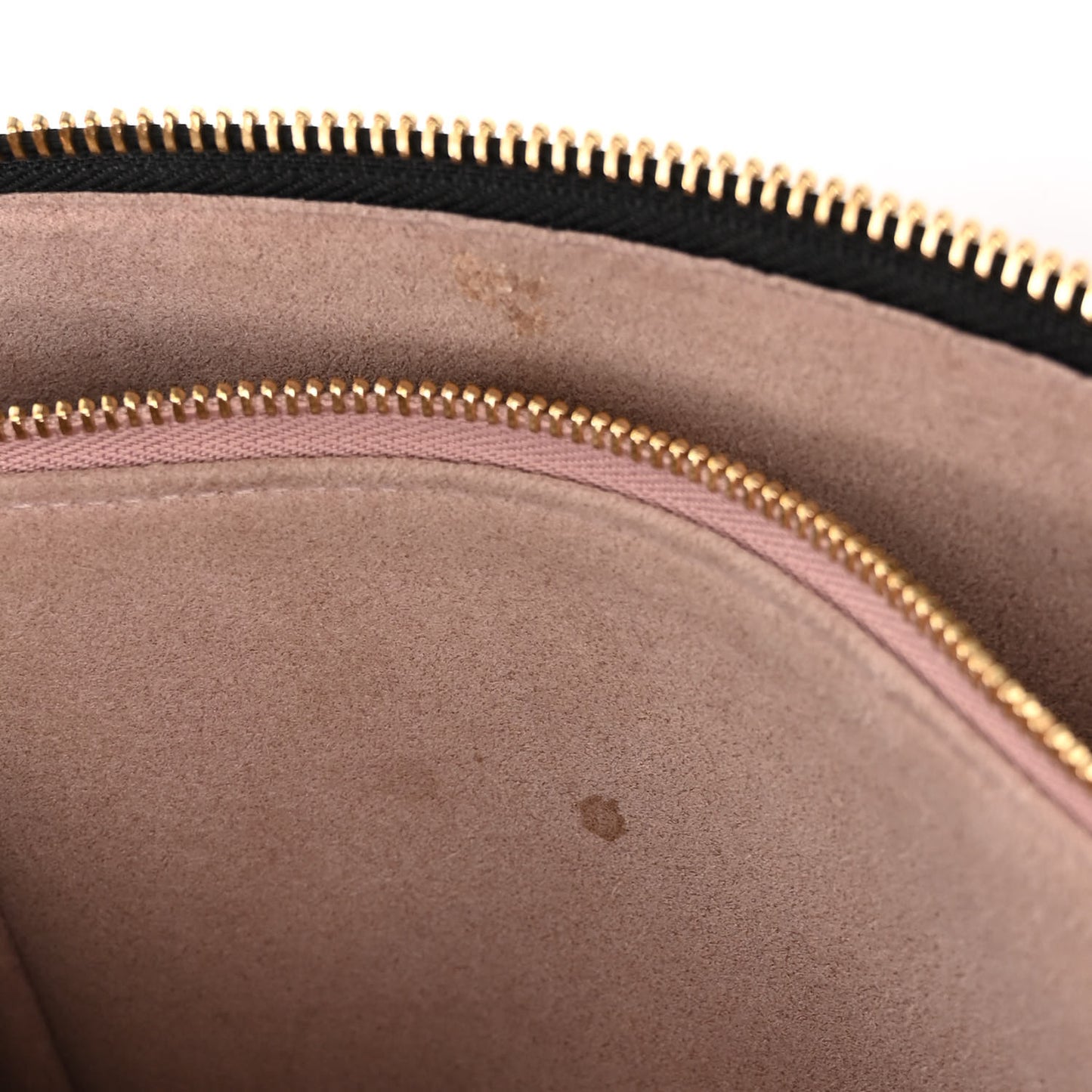 Lambskin Embossed Monogram Coussin PM Black