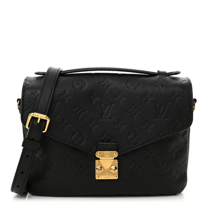 Louis Vuitton Empreinte Pochette Metis Black 1 of 15