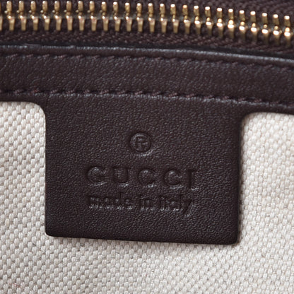 Gucci Guccissima Small Lovely Heart Tote Chocolate 8 of 11
