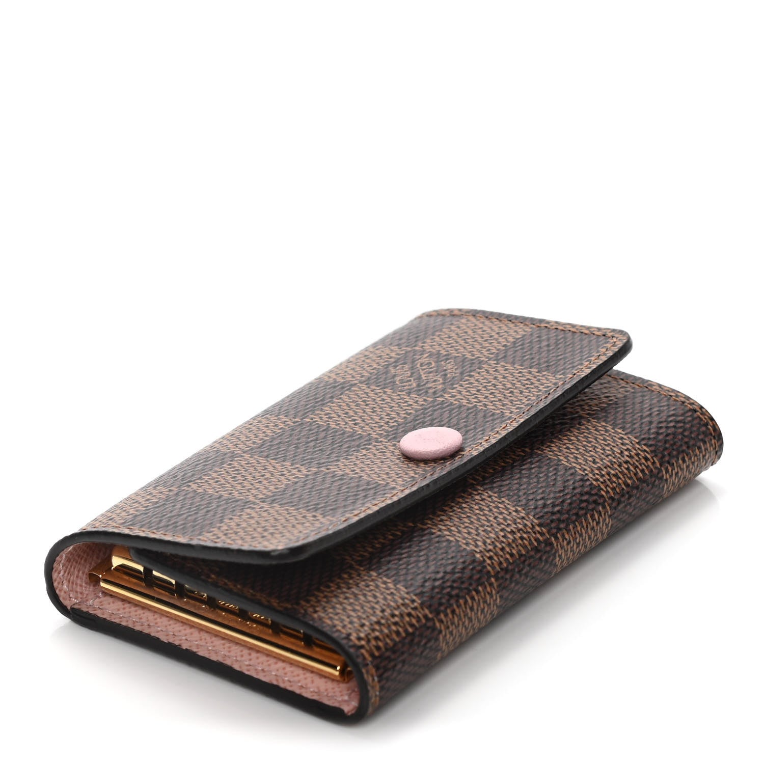 Louis Vuitton Damier Ebene Multicles 6 Key Holder Rose Ballerine 4 of 13