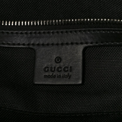 Gucci GG Supreme Monogram Appia Calfskin Web Briefcase Black 6 of 9