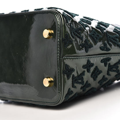 Louis Vuitton Patent Lambskin Fascination Lockit Vert Fonce 13 of 14