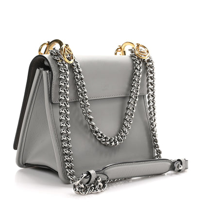 Fendi Vitello Century Opaco F is Fendi Small Kan I Shoulder Bag Grigio Perla 3 of 10