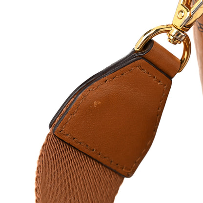 MCM Visetos X-Mini Aren Crossbody Bag Cognac 10 of 11