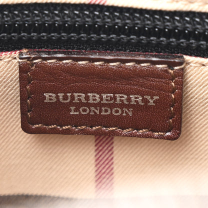 Burberry Crocodile Embossed Calfskin Large Bowler Bag Brown 6 of 11