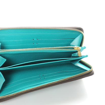 Louis Vuitton Monogram V Zippy Wallet Turquoise 5 of 7