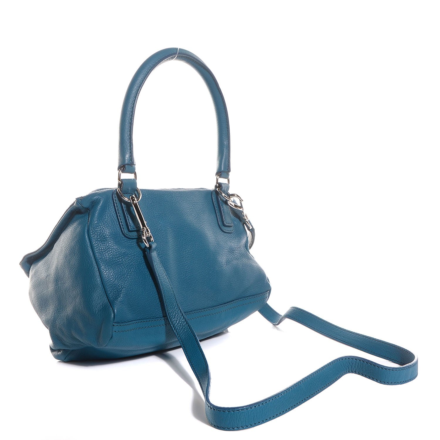 Givenchy Sugar Goatskin Small Pandora Oil Blue 3 of 9