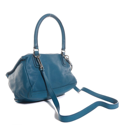 Givenchy Sugar Goatskin Small Pandora Oil Blue 3 of 9