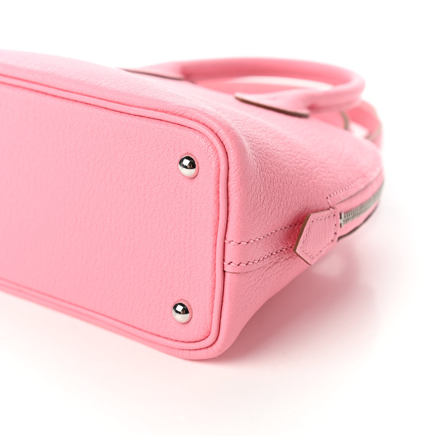 Hermes Chevre Mysore Mini 1923 Bolide Rose Confetti 7 of 11
