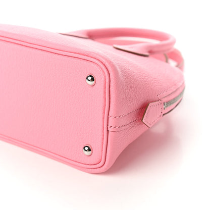 Hermes Chevre Mysore Mini 1923 Bolide Rose Confetti 7 of 11