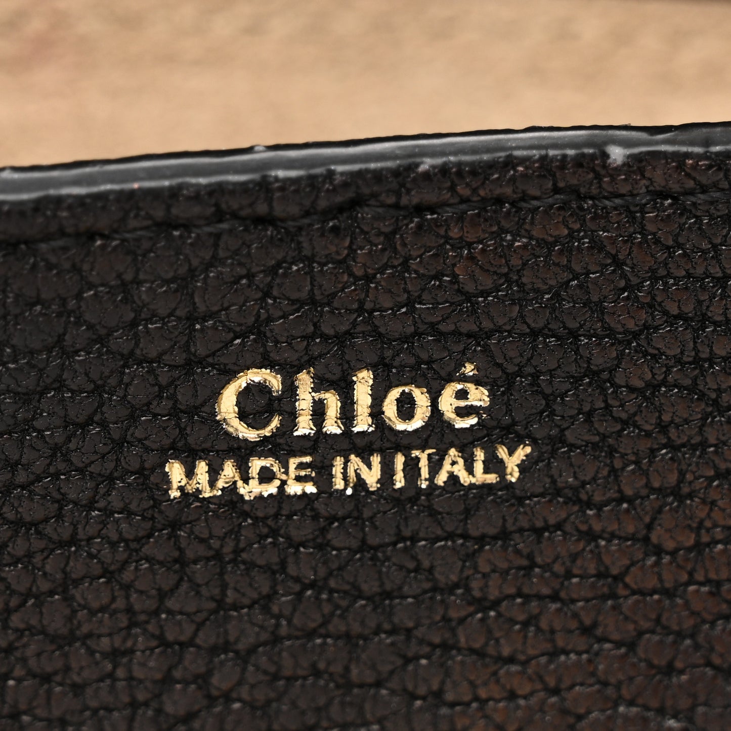Grained Lambskin Mini Drew Shoulder Bag Black