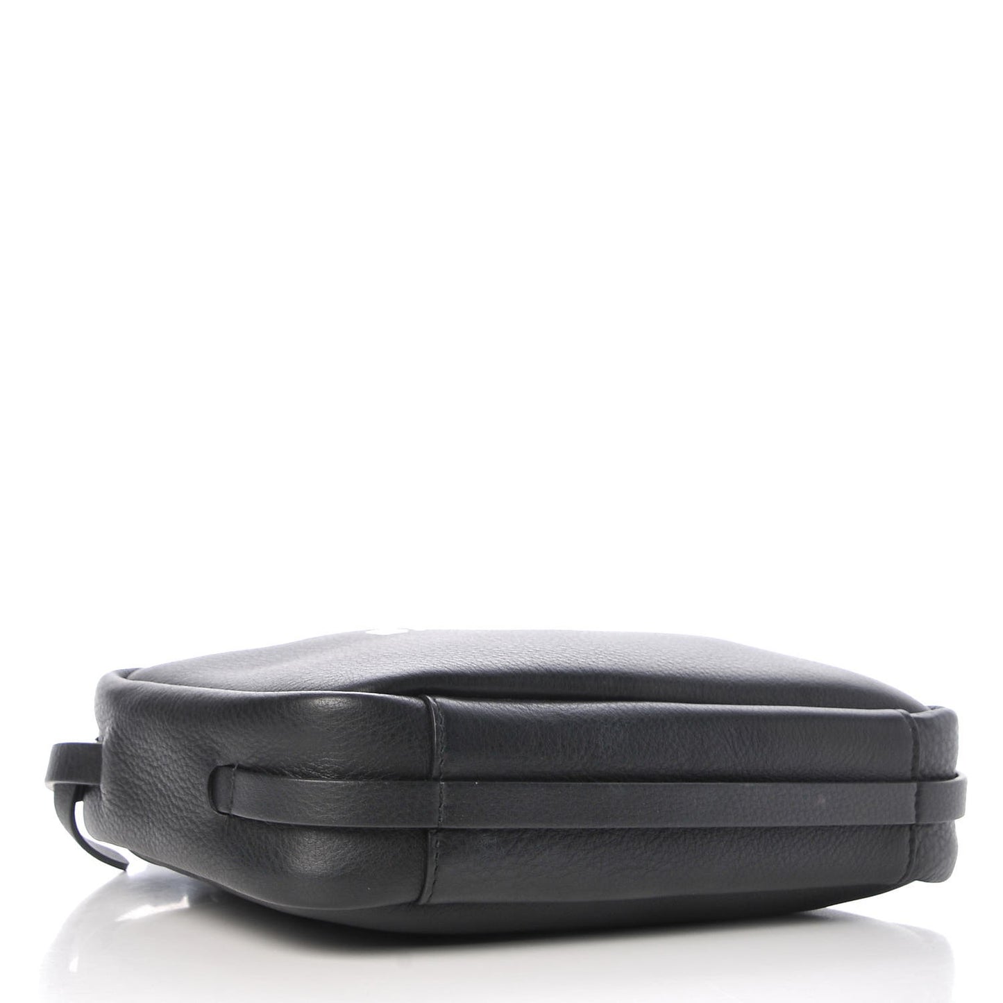 Calfskin Logo S Everyday Camera Bag Black