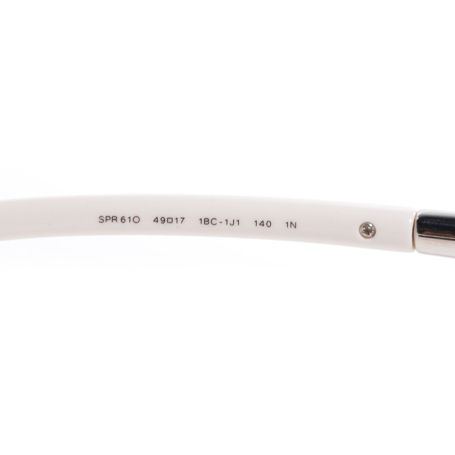 Prada Dixie Sunglasses SPR 610 Ivory 5 of 6