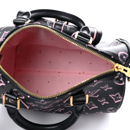 Louis Vuitton Monogram Fall for You Speedy Bandouliere 25 Black 5 of 13