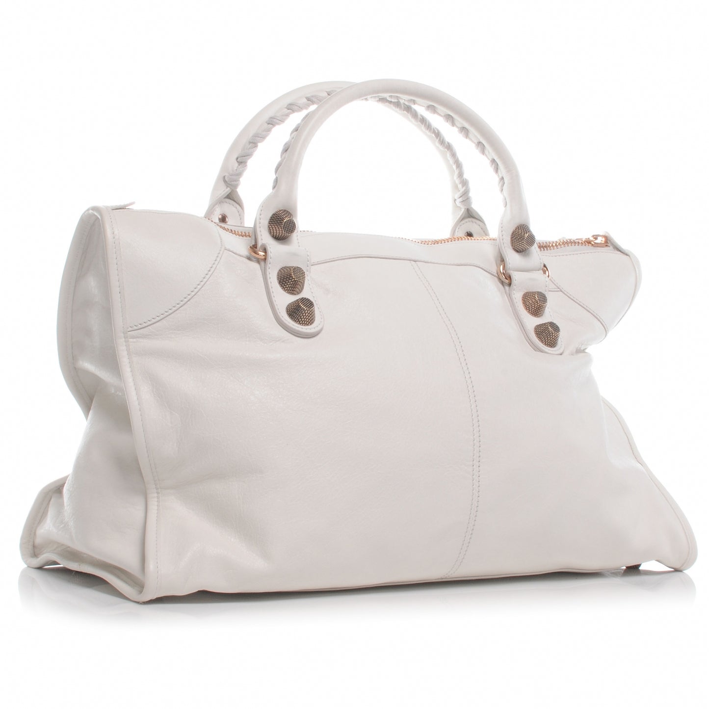 Agneau Giant 21 Rose Gold Hardware Work White Light