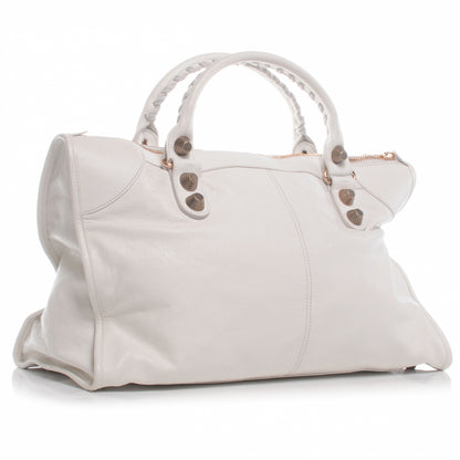 Balenciaga Agneau Giant 21 Rose Gold Hardware Work White Light 3 of 7