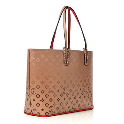 Christian Louboutin Calfskin Patent Degrade Loubinthesky East West Cabata Tote Nude 4 of 12