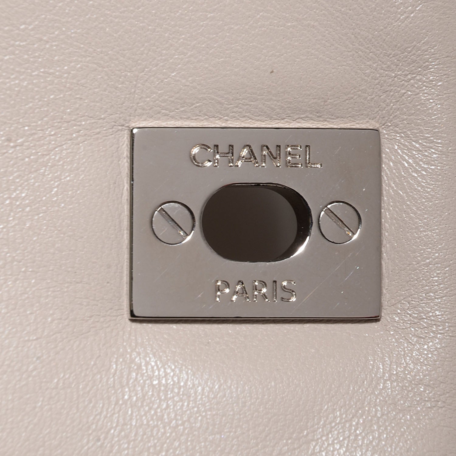 Chanel Calfskin Trianon Medium Flap Light Beige 7 of 9