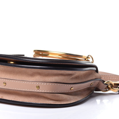 Chloe Calfskin Suede Small Nile Bracelet Bag Biscotti Beige 7 of 13