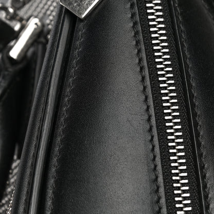Alexander McQueen Calfskin Studded Mini Heroine Top Handle Bag Black 21 of 35