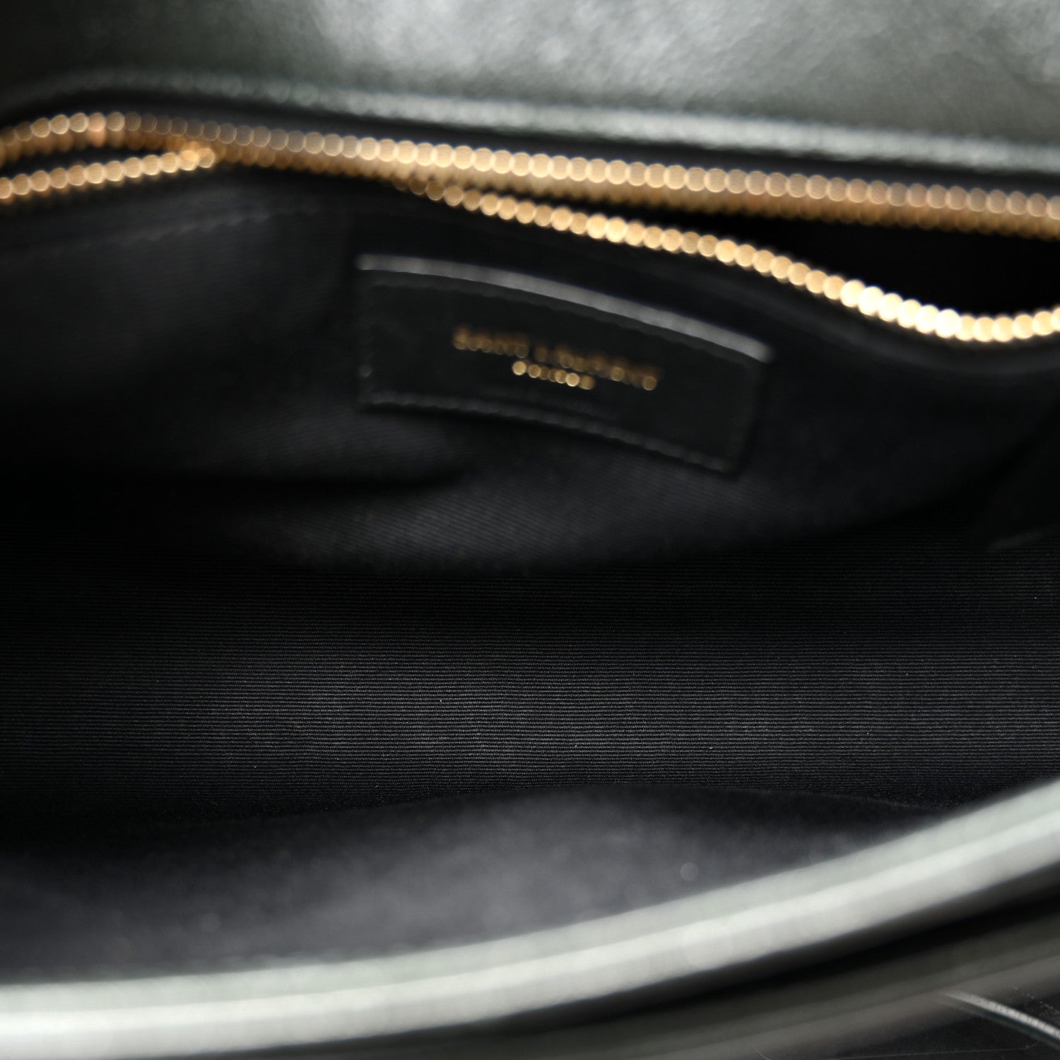 Saint Laurent Lambskin Quilted Mini Becky Chain Bag Vert Fonce 5 of 21