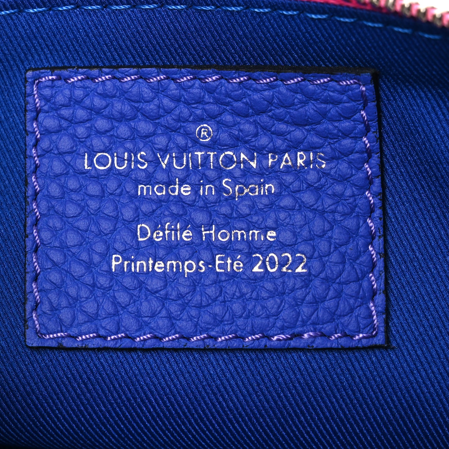 Taurillon Illusion Trio Pouch Bleu Rose
