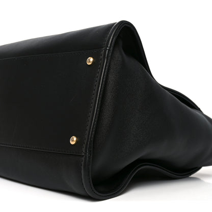 Chanel Calfskin Medium Deauville Tote Black Multicolor 10 of 10