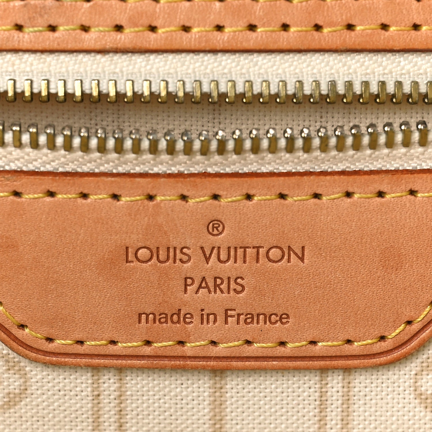Louis Vuitton Damier Azur Neverfull MM 6 of 13