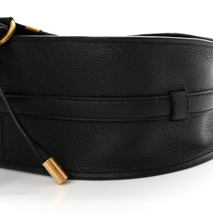 Chloe Calfskin Medium Marcie Round Crossbody Bag Black 10 of 10