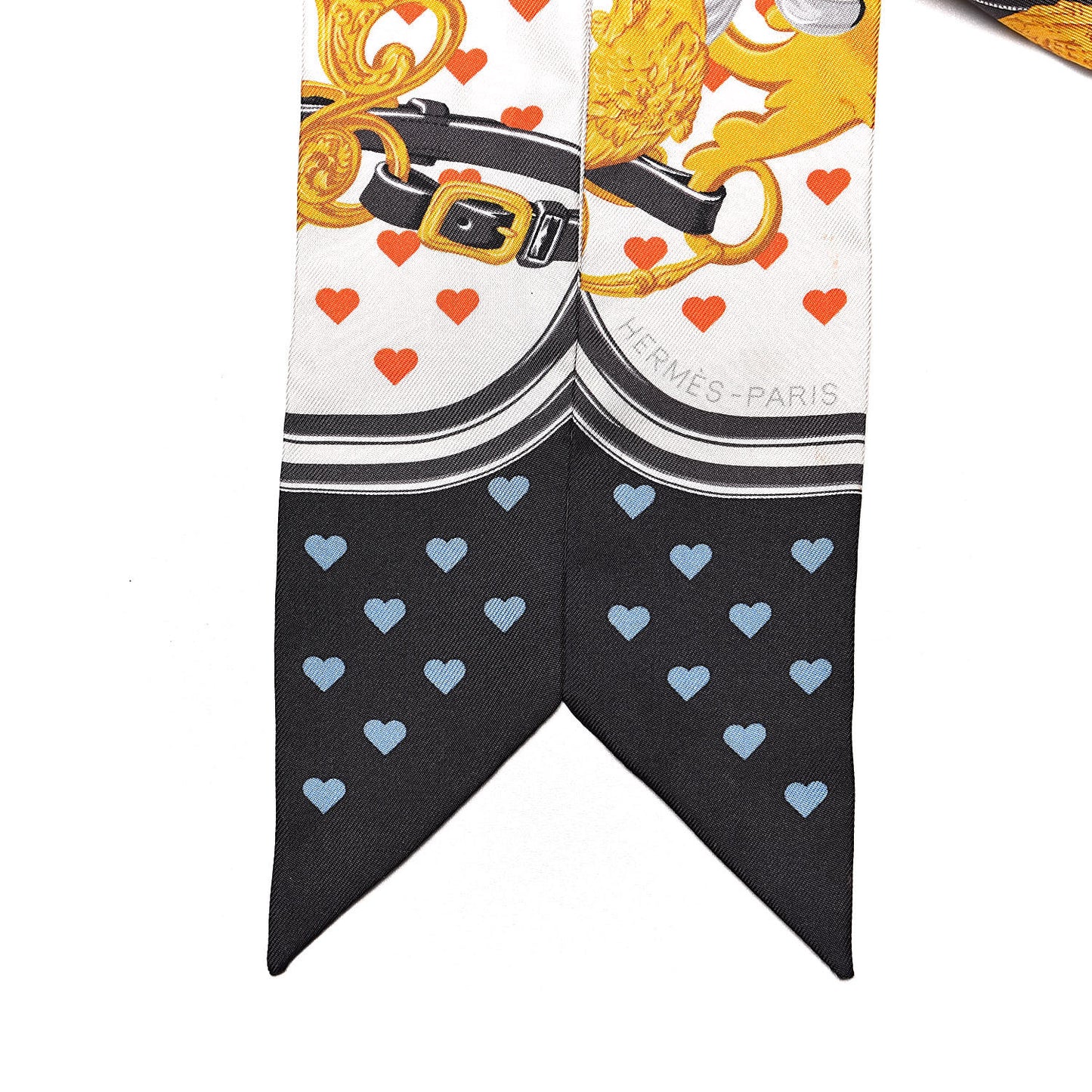 Silk Brides de Gala Love Twilly Creme Vieil Or Black