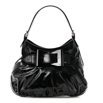 Gucci Dialux Queen Bow Hobo Black 1 of 10