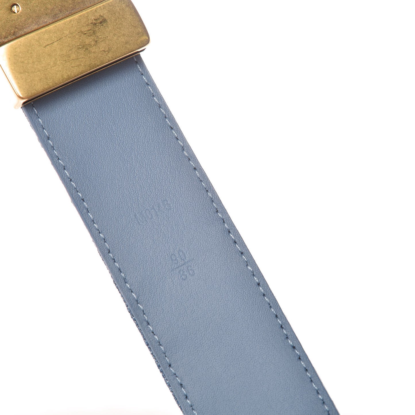 Denim 35mm LV New Wave Belt 90 36