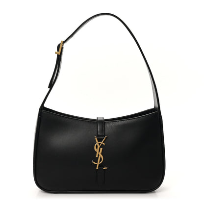 Saint Laurent Smooth Calfskin Le 5 A 7 Hobo Black 1 of 10