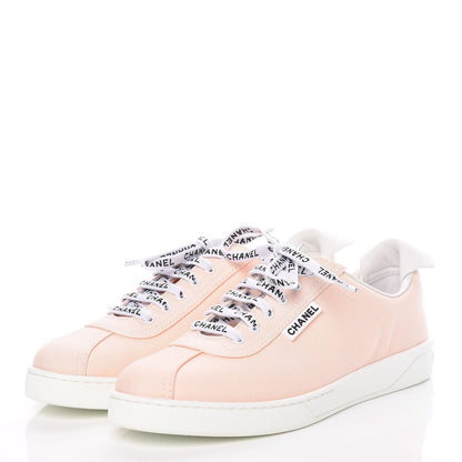 Chanel Canvas Womens Sneakers 40 Light Pink 3 of 10