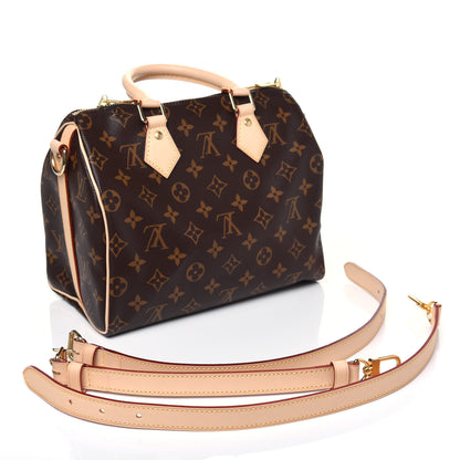 Louis Vuitton Monogram Speedy Bandouliere 25 13 of 14