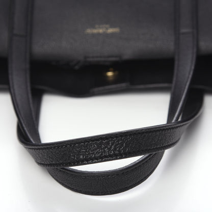 Saint Laurent Calfskin Toy Shopping Tote Black 8 of 9