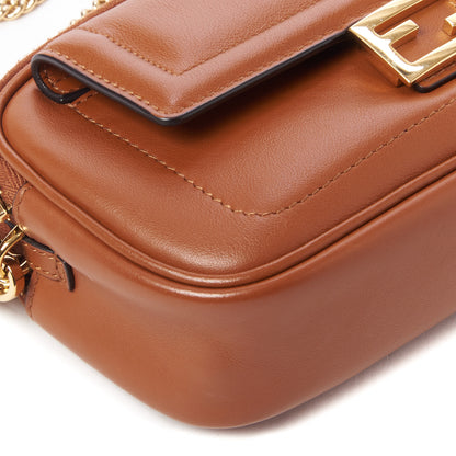 Fendi Vitello Grace Matte Easy Baguette Brandy 5 of 8