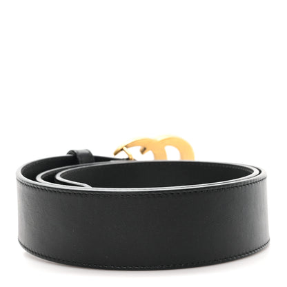 Gucci Calfskin Double G 40mm Belt 80 32 Black 2 of 4