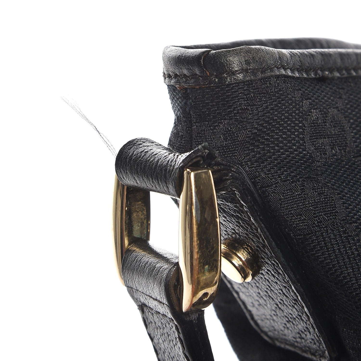 Gucci Monogram Abbey Messenger Bag Black 8 of 11