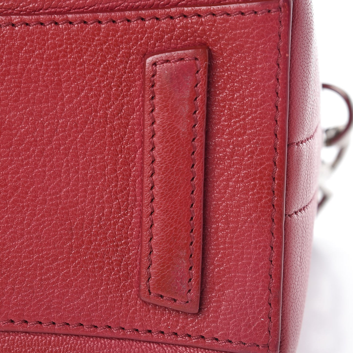 Sugar Goatskin Mini Antigona Raspberry
