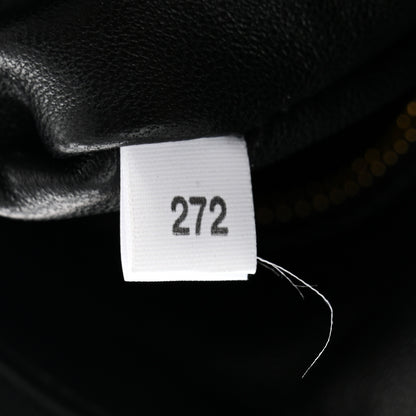 Prada Soft Calfskin Large Aimée Shoulder Bag Black 7 of 10