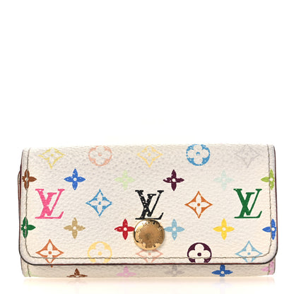Louis Vuitton Monogram Multicolor Multicles 4 Key Holder White 1 of 11